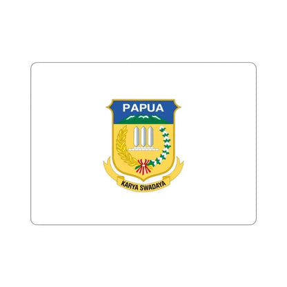 Flag of Papua Indonesia STICKER Vinyl Die-Cut Decal 2 Inch - The Sticker Space