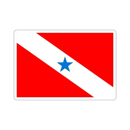 Flag of Pará Brazil STICKER Vinyl Die-Cut Decal 6 Inch - The Sticker Space
