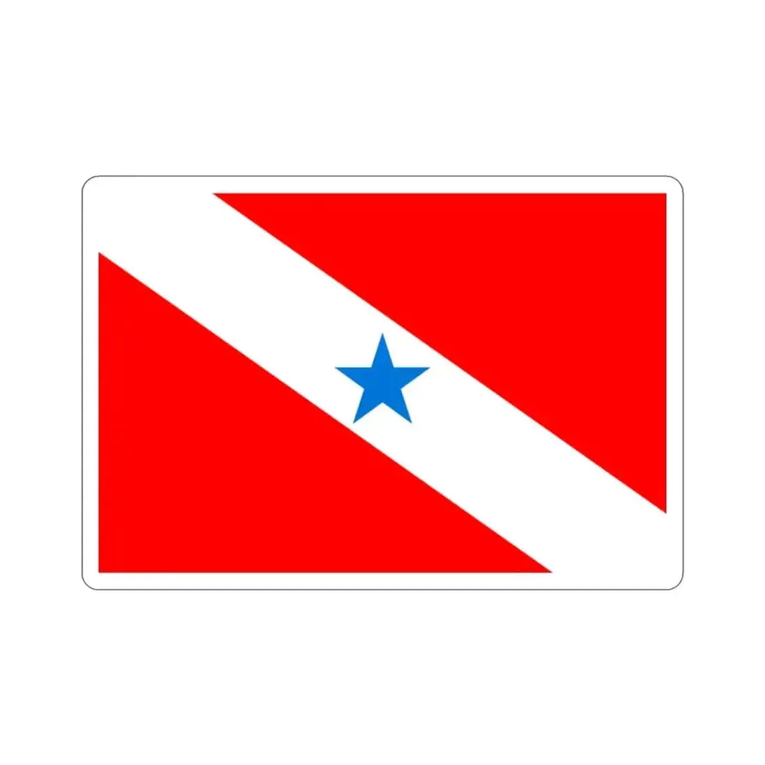 Flag of Pará Brazil STICKER Vinyl Die-Cut Decal - The Sticker Space