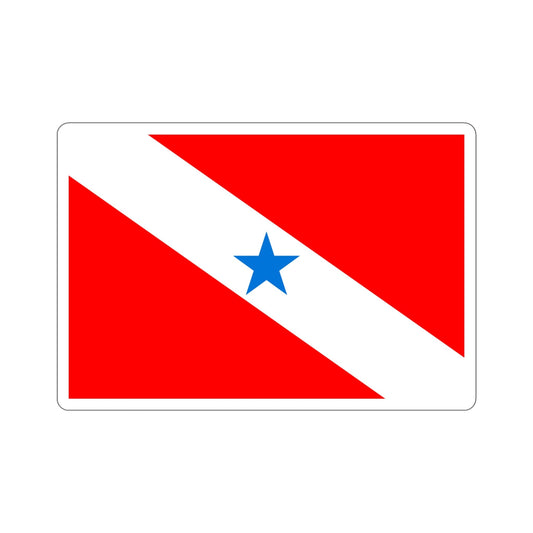 Flag of Pará Brazil STICKER Vinyl Die-Cut Decal-6 Inch-The Sticker Space