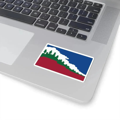 Flag of Paradise California (United States) STICKER Vinyl Kiss-Cut Decal - The Sticker Space