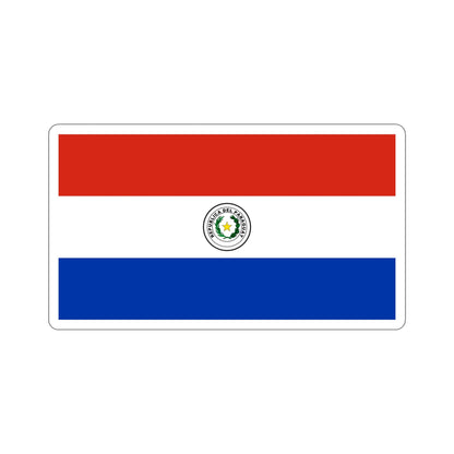 Flag of Paraguay STICKER Vinyl Die-Cut Decal-4 Inch-The Sticker Space