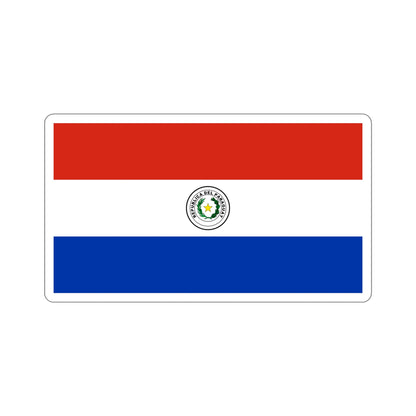 Flag of Paraguay STICKER Vinyl Die-Cut Decal-5 Inch-The Sticker Space