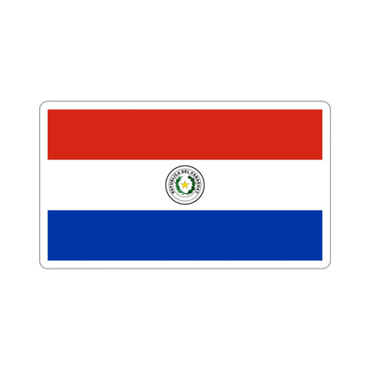 Flag of Paraguay STICKER Vinyl Die-Cut Decal-6 Inch-The Sticker Space