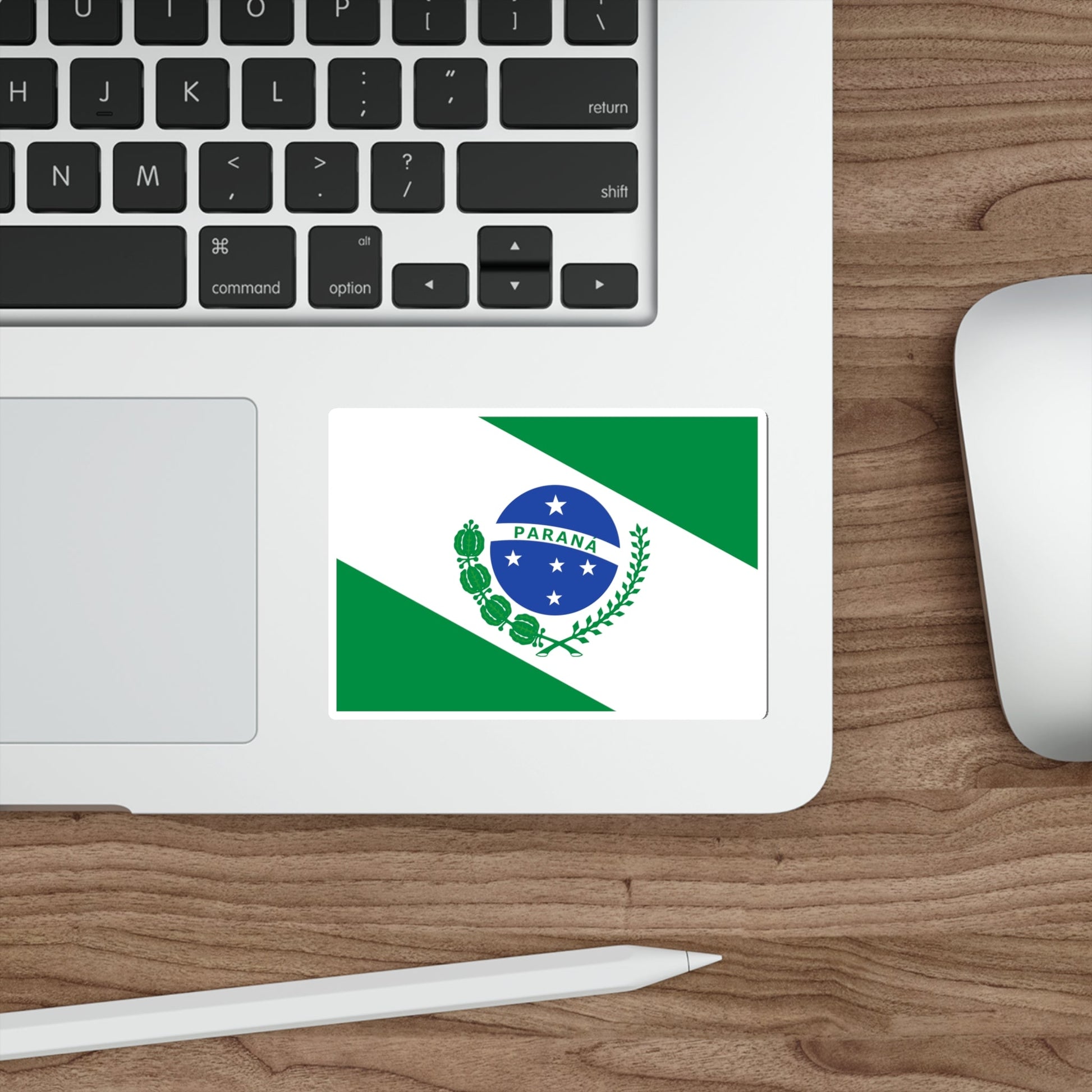 Flag of Paraná Brazil STICKER Vinyl Die-Cut Decal-The Sticker Space