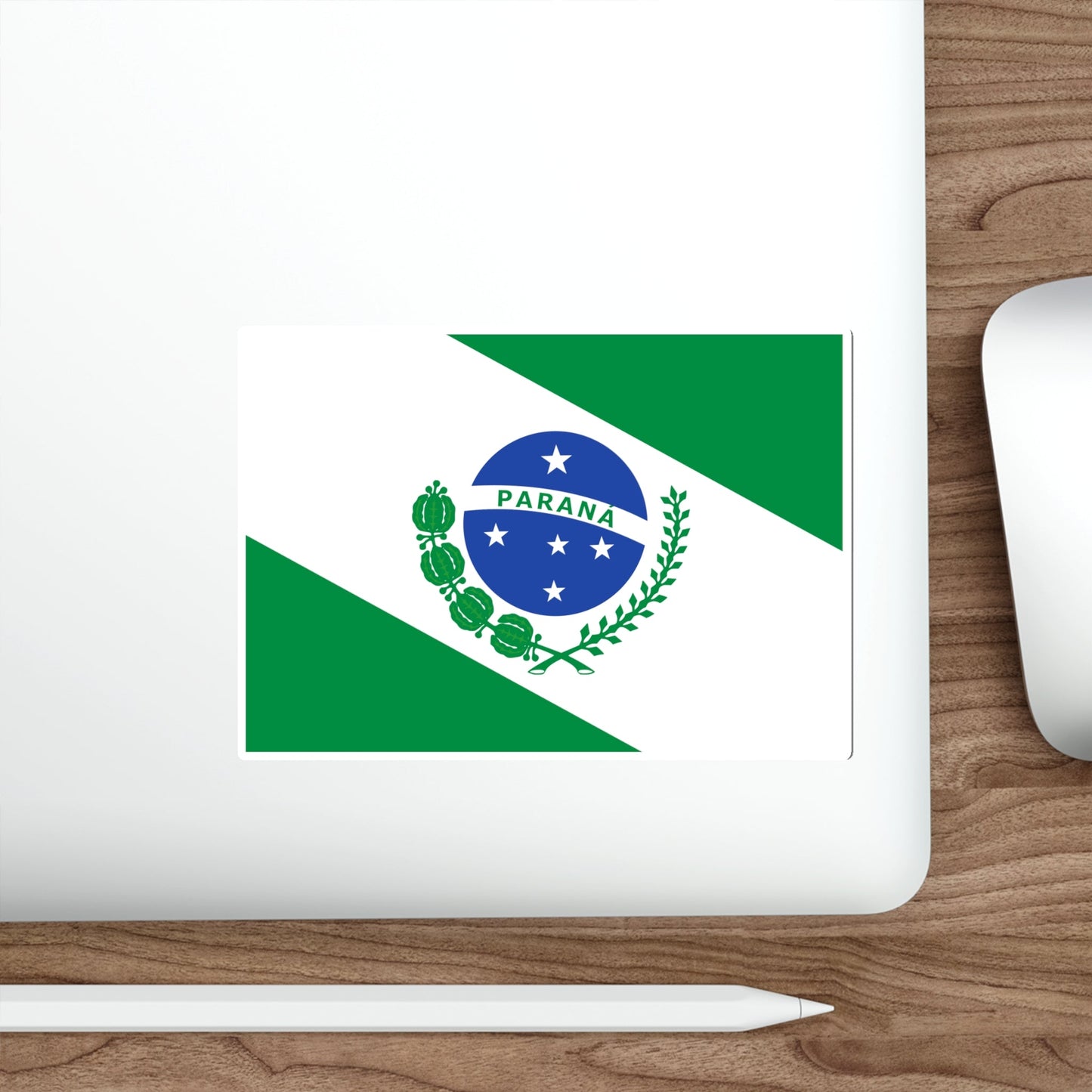 Flag of Paraná Brazil STICKER Vinyl Die-Cut Decal-The Sticker Space