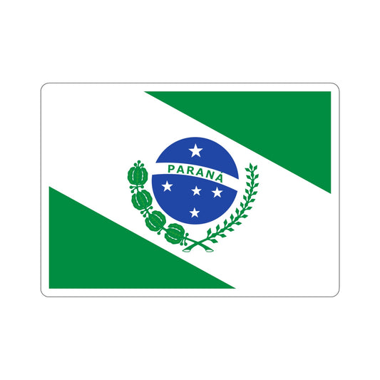 Flag of Paraná Brazil STICKER Vinyl Die-Cut Decal-6 Inch-The Sticker Space