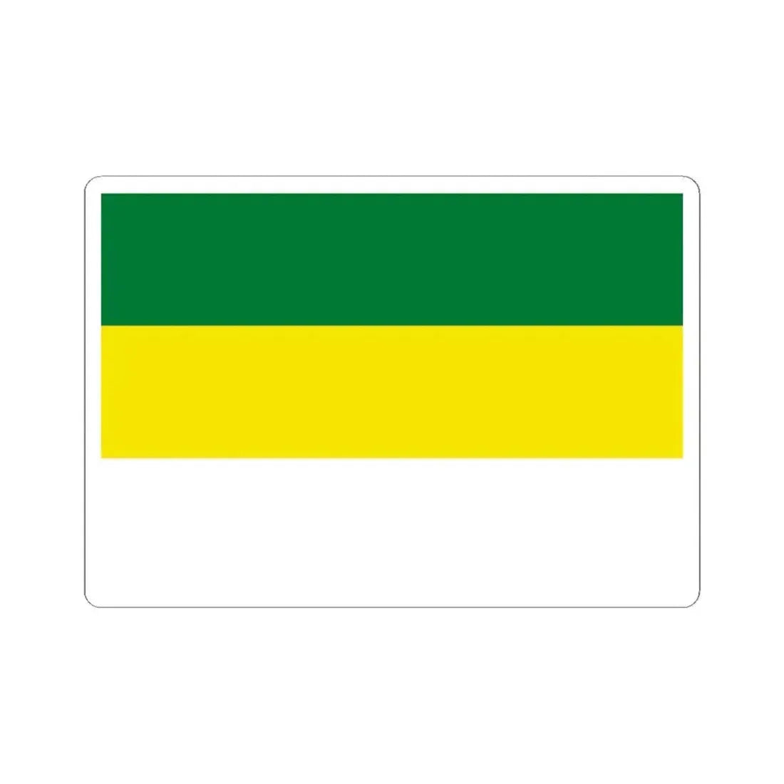 Flag of Paria Bolivia (Bolivia) STICKER Vinyl Kiss-Cut Decal 3 Inch White - The Sticker Space