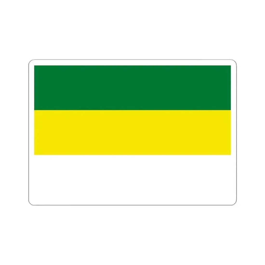 Flag of Paria Bolivia (Bolivia) STICKER Vinyl Kiss-Cut Decal 4 Inch White - The Sticker Space