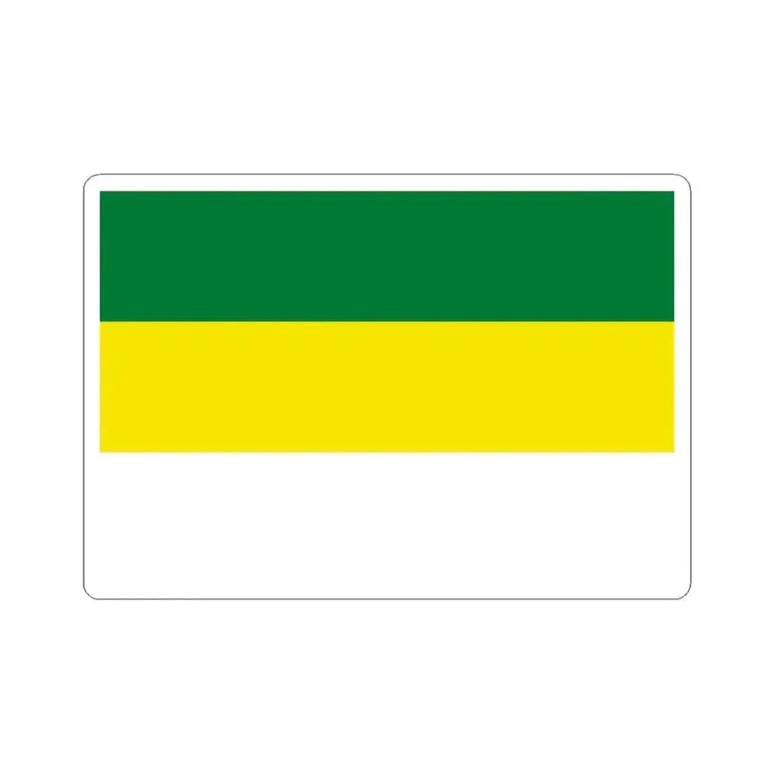 Flag of Paria Bolivia (Bolivia) STICKER Vinyl Kiss-Cut Decal 6 Inch White - The Sticker Space