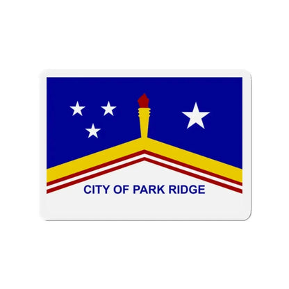 Flag of Park Ridge Illinois - Refrigerator Magnet 2 Inch - The Sticker Space