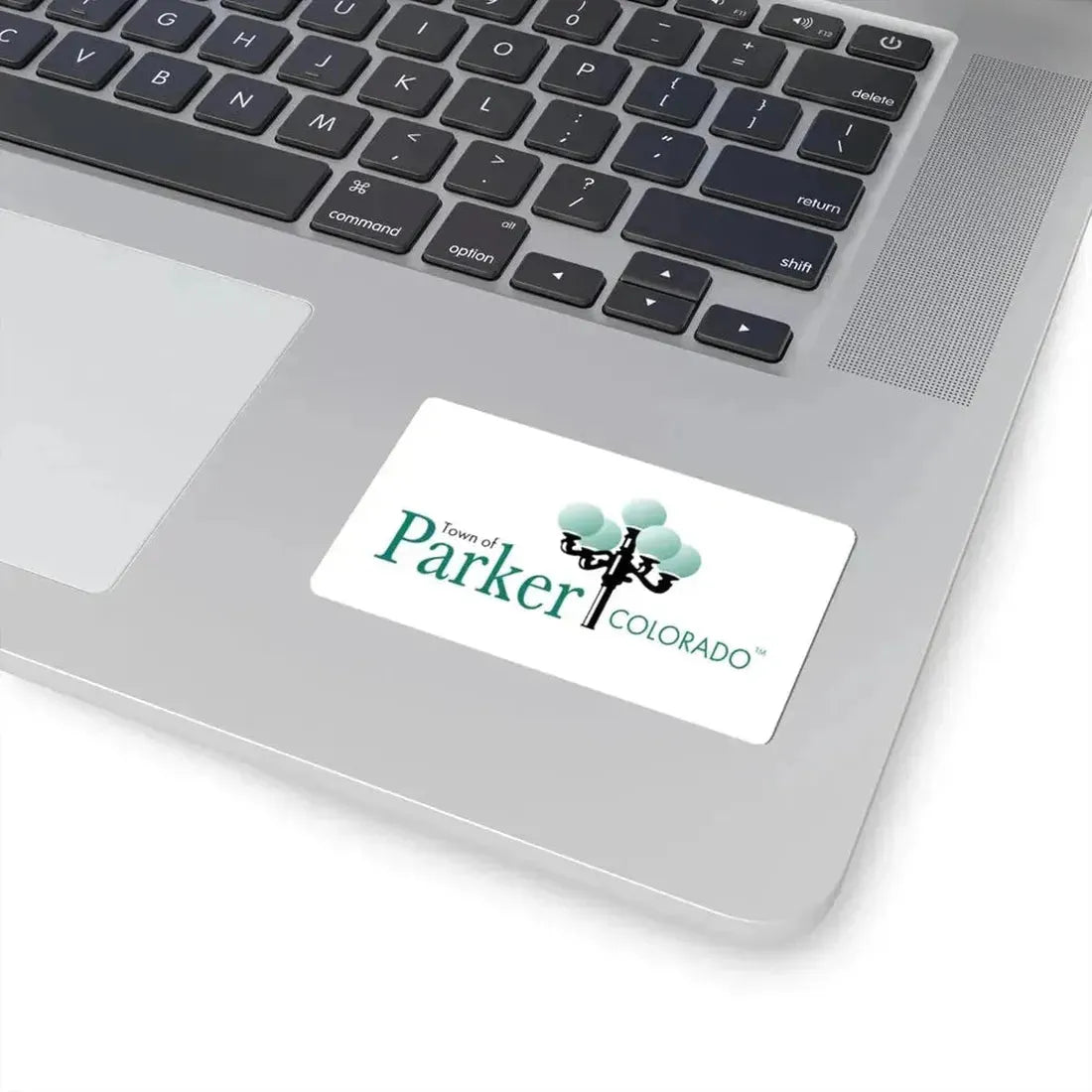 Flag of Parker Colorado (United States) STICKER Vinyl Kiss-Cut Decal - The Sticker Space