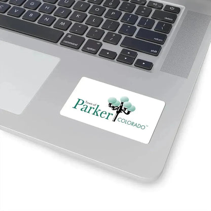 Flag of Parker Colorado (United States) STICKER Vinyl Kiss-Cut Decal - The Sticker Space