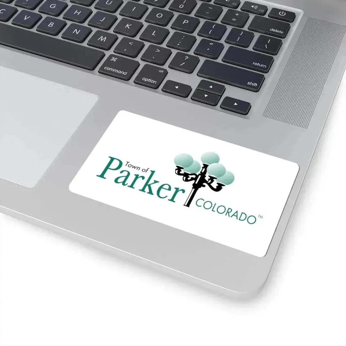 Flag of Parker Colorado (United States) STICKER Vinyl Kiss-Cut Decal - The Sticker Space