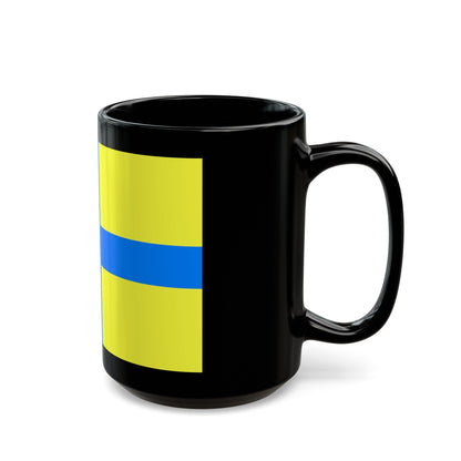 Flag of Parma Italy - Black Coffee Mug-The Sticker Space