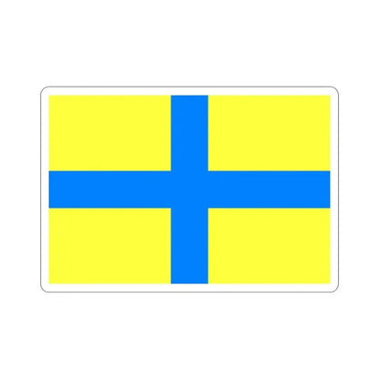 Flag of Parma Italy STICKER Vinyl Die-Cut Decal 2 Inch - The Sticker Space