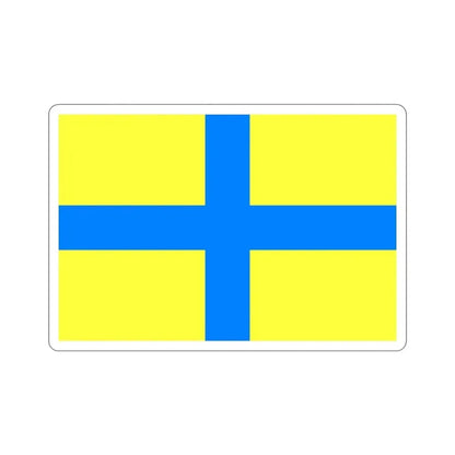 Flag of Parma Italy STICKER Vinyl Die-Cut Decal 3 Inch - The Sticker Space