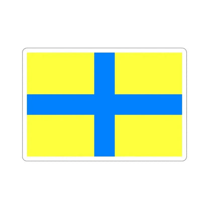 Flag of Parma Italy STICKER Vinyl Die-Cut Decal 6 Inch - The Sticker Space