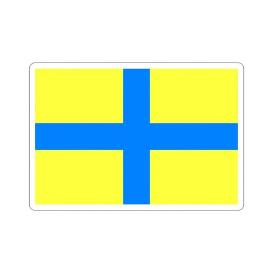 Flag of Parma Italy STICKER Vinyl Die-Cut Decal 6 Inch - The Sticker Space