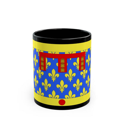 Flag of Pas de Calais France 2 - Black Coffee Mug-11oz-The Sticker Space