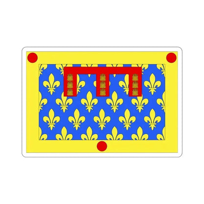 Flag of Pas de Calais France 2 STICKER Vinyl Die-Cut Decal 3 Inch - The Sticker Space