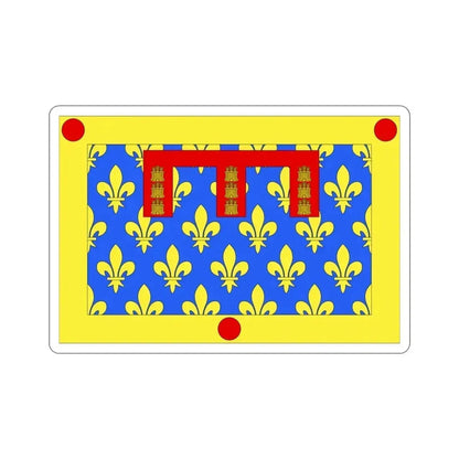 Flag of Pas de Calais France 2 STICKER Vinyl Die-Cut Decal 5 Inch - The Sticker Space