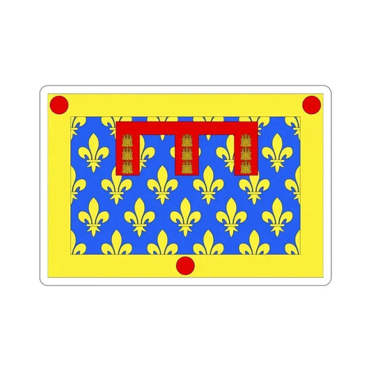 Flag of Pas de Calais France 2 STICKER Vinyl Die-Cut Decal 6 Inch - The Sticker Space