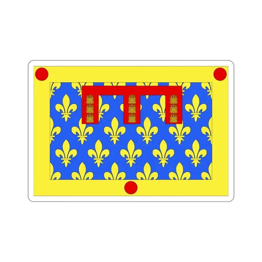 Flag of Pas de Calais France 2 STICKER Vinyl Die-Cut Decal 6 Inch - The Sticker Space