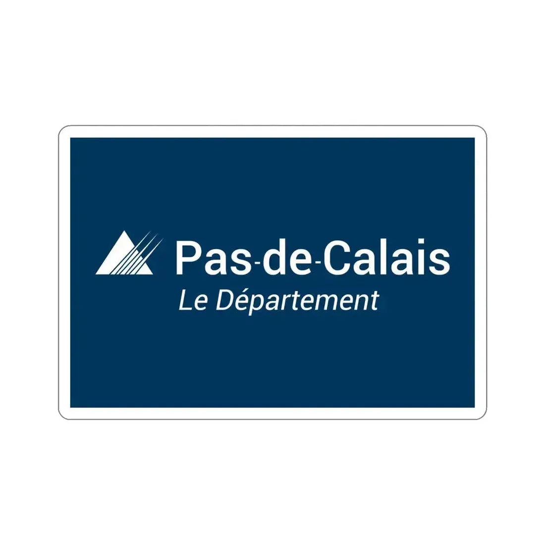Flag of Pas de Calais France STICKER Vinyl Die-Cut Decal 6 Inch - The Sticker Space