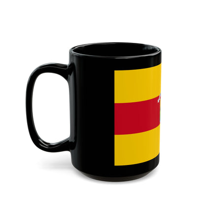 Flag of Pasaje Ecuador - Black Coffee Mug-The Sticker Space