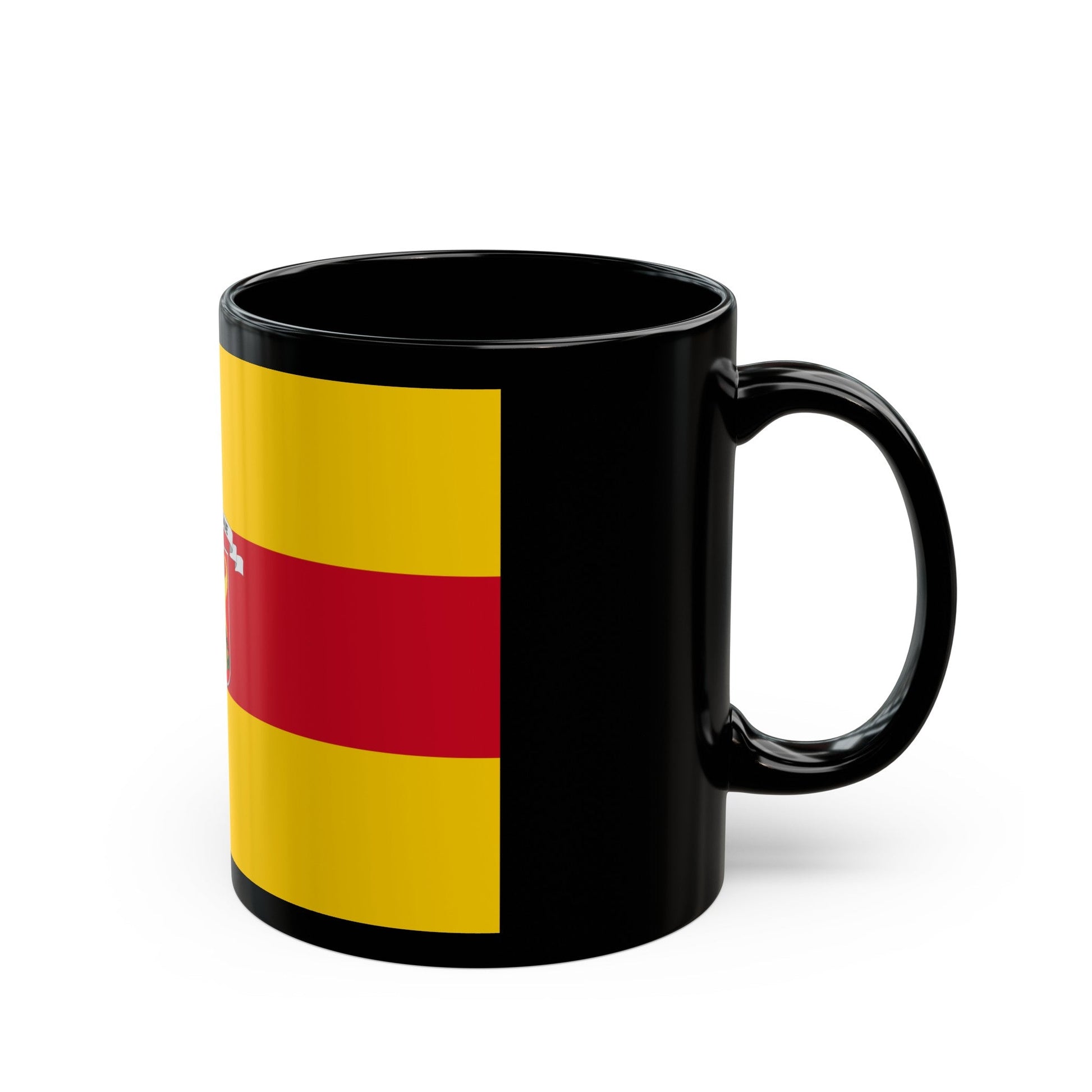 Flag of Pasaje Ecuador - Black Coffee Mug-The Sticker Space