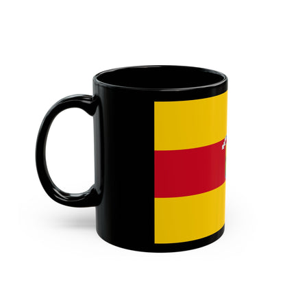 Flag of Pasaje Ecuador - Black Coffee Mug-The Sticker Space