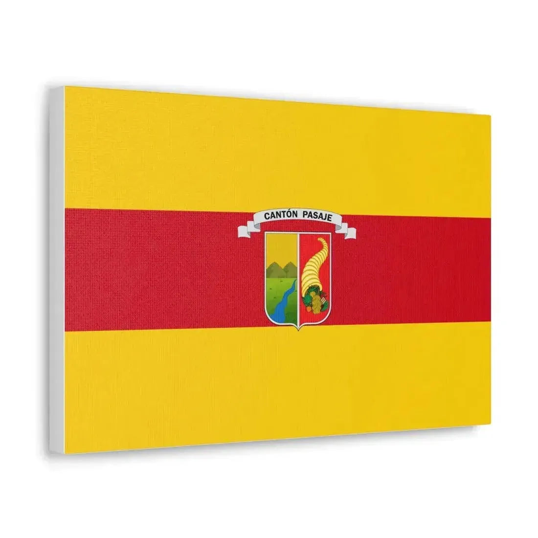 Flag of Pasaje Ecuador - Canvas Wall Art - The Sticker Space