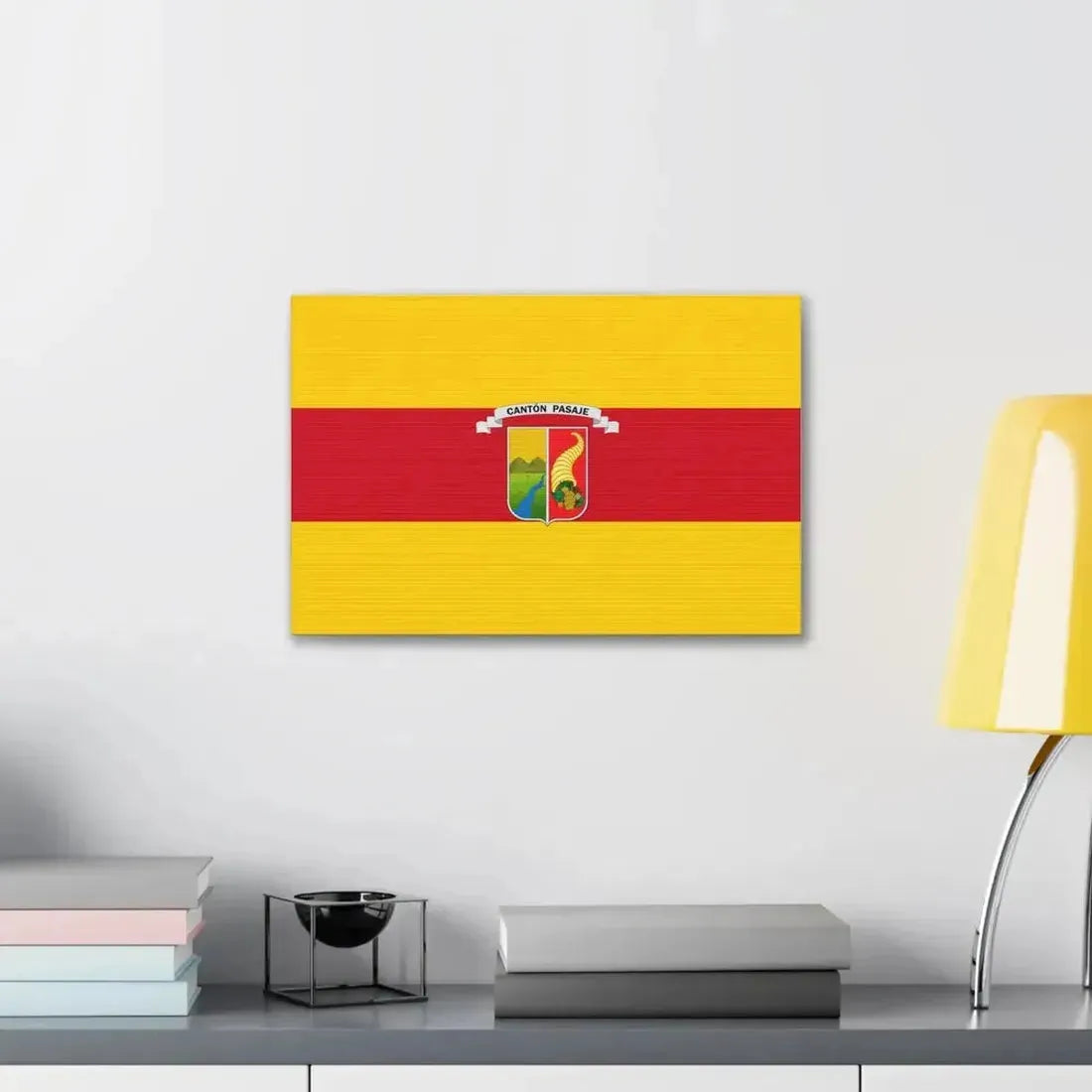 Flag of Pasaje Ecuador - Canvas Wall Art - The Sticker Space