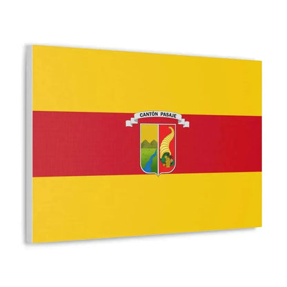 Flag of Pasaje Ecuador - Canvas Wall Art - The Sticker Space