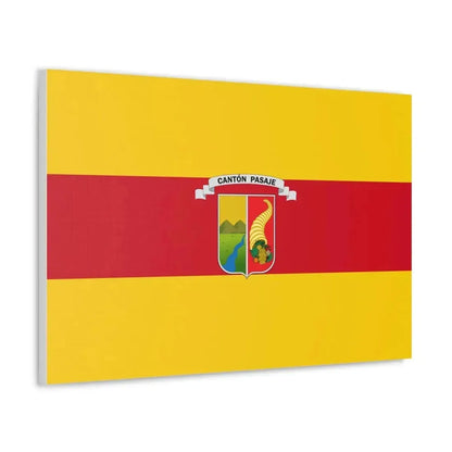 Flag of Pasaje Ecuador - Canvas Wall Art - The Sticker Space