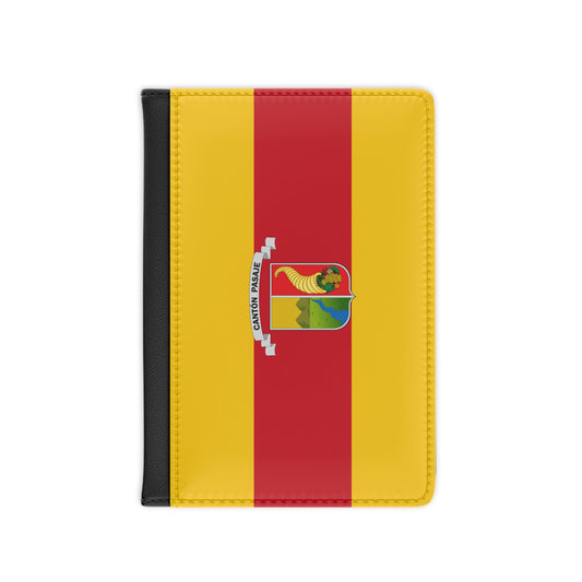 Flag of Pasaje Ecuador - Passport Holder-3.9" x 5.8"-The Sticker Space