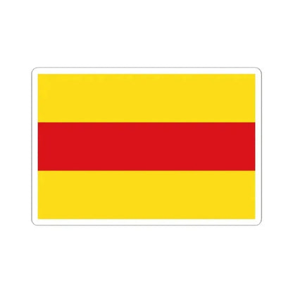 Flag of Pasaje (Ecuador) STICKER Vinyl Kiss-Cut Decal 2 Inch White - The Sticker Space