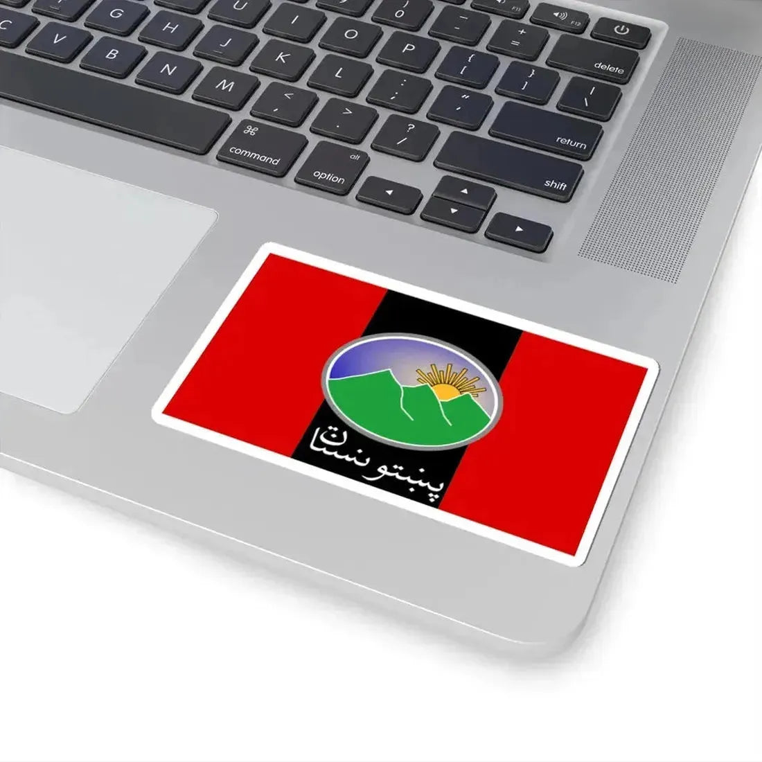 Flag of Pashtunistan (Afghanistan) STICKER Vinyl Kiss-Cut Decal - The Sticker Space