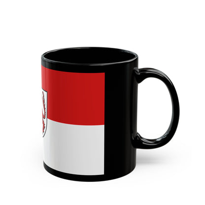 Flag of Passau 2 Germany - Black Coffee Mug-The Sticker Space