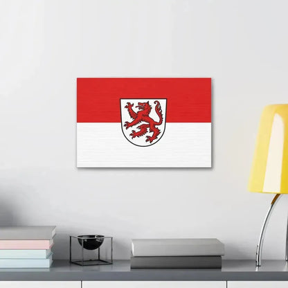 Flag of Passau 2 Germany - Canvas Wall Art - The Sticker Space