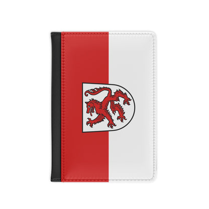 Flag of Passau 2 Germany - Passport Holder-3.9" x 5.8"-The Sticker Space