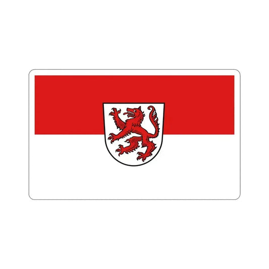 Flag of Passau 2 Germany STICKER Vinyl Die-Cut Decal 6 Inch - The Sticker Space