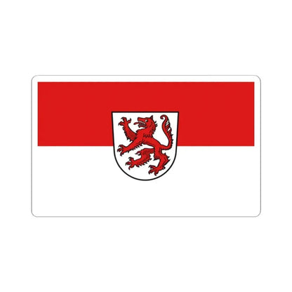 Flag of Passau 2 Germany - STICKER Vinyl Kiss-Cut Decal 2 Inch White - The Sticker Space