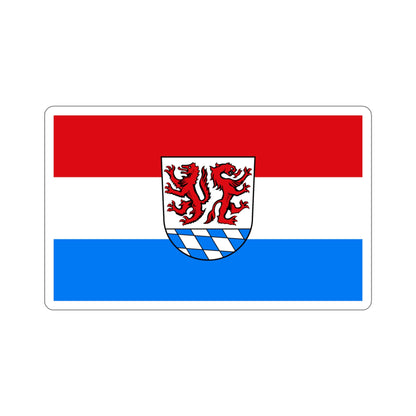 Flag of Passau Germany STICKER Vinyl Die-Cut Decal-4 Inch-The Sticker Space