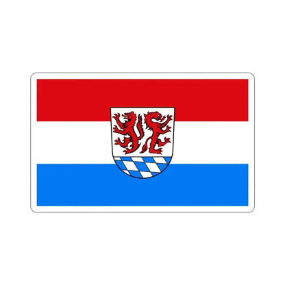 Flag of Passau Germany STICKER Vinyl Die-Cut Decal 4 Inch - The Sticker Space
