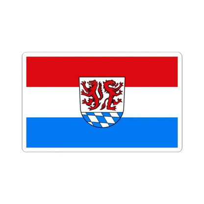 Flag of Passau Germany - STICKER Vinyl Kiss-Cut Decal 2 Inch White - The Sticker Space