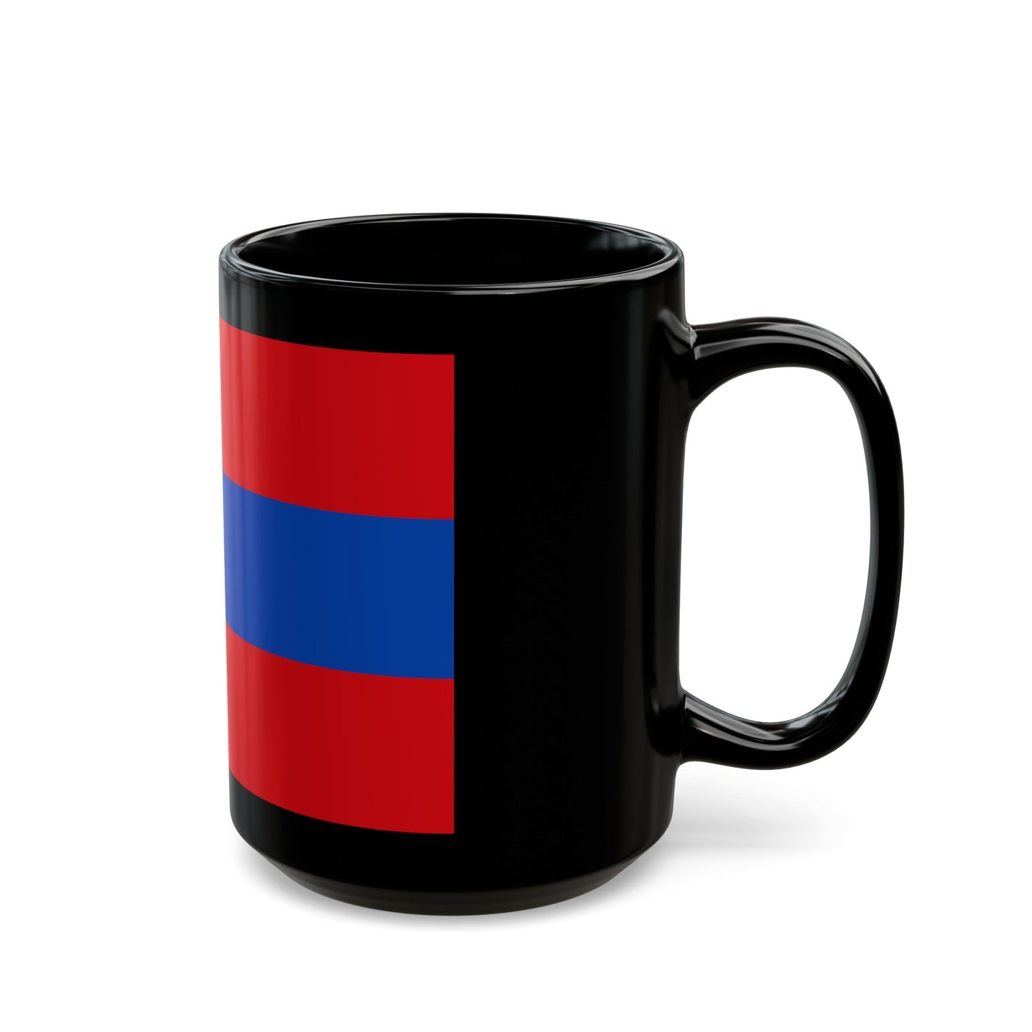 Flag of Pasto Colombia - Black Coffee Mug-The Sticker Space