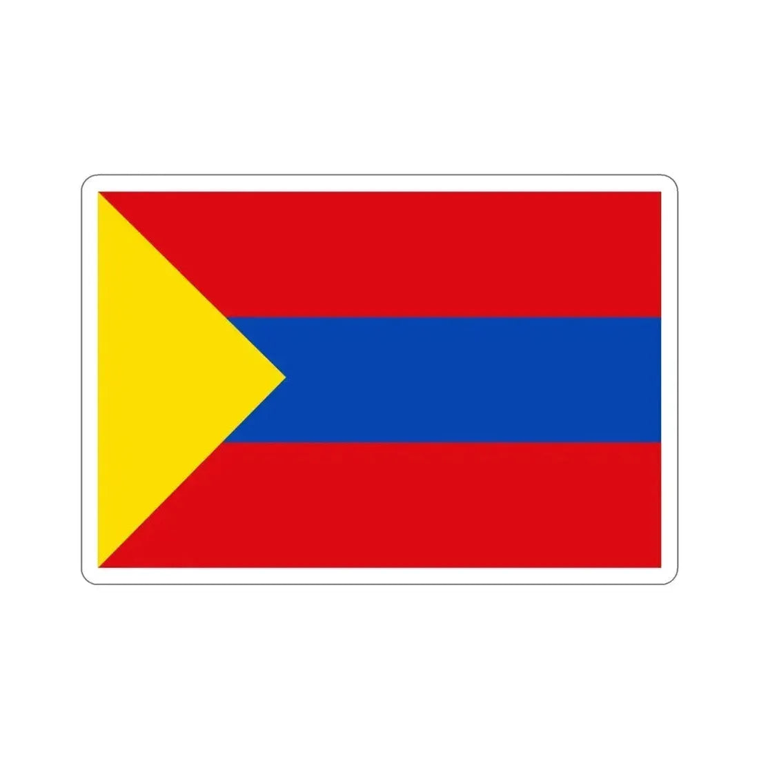 Flag of Pasto Colombia STICKER Vinyl Die-Cut Decal 4 Inch - The Sticker Space