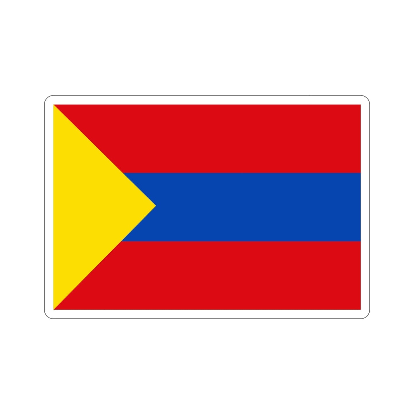 Flag of Pasto Colombia STICKER Vinyl Die-Cut Decal-5 Inch-The Sticker Space